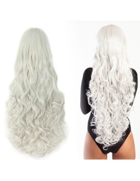 Peluca Ondulada Cosplay Ondulada de 80m cabello Kanekalon