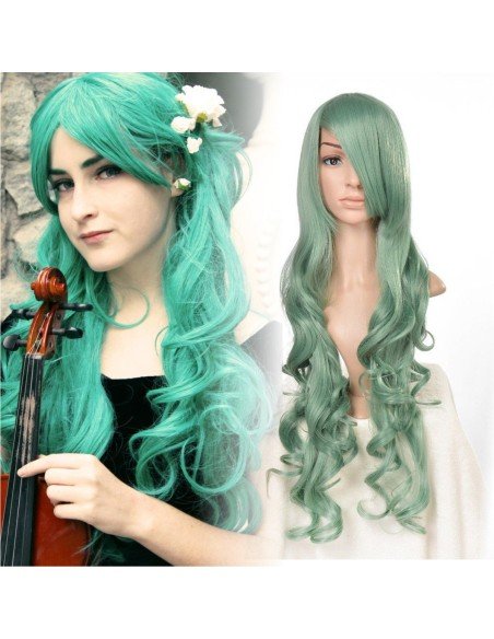 Peluca Ondulada Cosplay Ondulada de 80m cabello Kanekalon