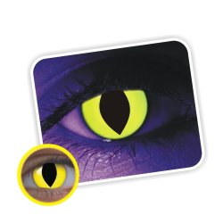 Lentes contacto UV Glow Neón Magic Brilla Disco