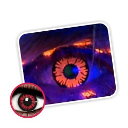 Lentes contacto UV Glow Neón Magic Brilla Disco