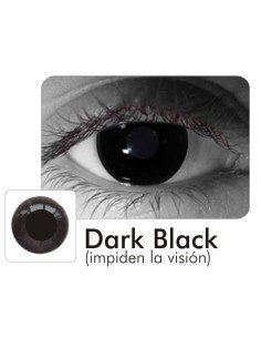 Crazy Lentes Blind FX Black Zoom Bloquea Visión