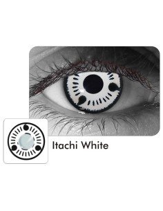 Lentes Locos Itachi White Crazy Lentes Halloween Disfraz Brujas