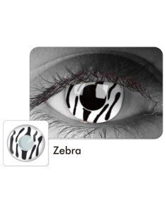 Lentes Locos Zebra Crazy Lentes Halloween 