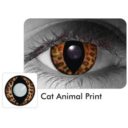 Lentes Locos Cat Animal Print Cat Crazy Lentes Halloween