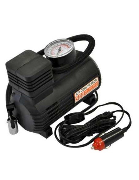 Mini compresor de Aire para auto 12V 300PSI neumáticos con boquillas gratis