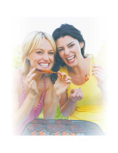 Asador al carbón Parrilla Portátil camping BBQ y sobre mesa de acero