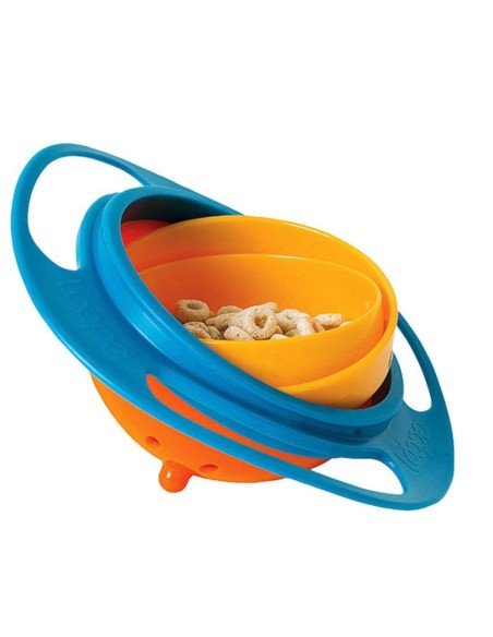 Plato Gyro Bowl 360 Anti-derrame Comida Bebé Niños tazón giratorio