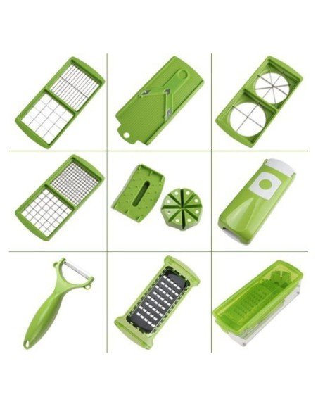 Ayudante de cocina Easy Slicer Picador Cortador Verduras Multiuso Ayudante de cocina Easy Slicer Picador Cortador Verduras Multiuso