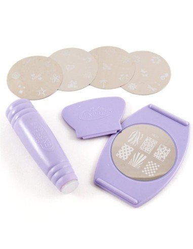 Kit Salon Express para estampado decoración Uñas Salon Xpress Nail Art