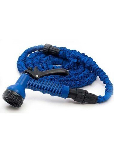 Manguera Retráctil X Hose de 15 mts con Pistola de 7 funciones