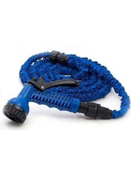 Manguera Retráctil X Hose de 15 mts con Pistola de 7 funciones
