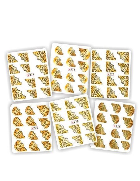 Kit Tatto para uñas stickers al algua Nail Art  Kit Tatto para uñas stickers al algua Nail Art