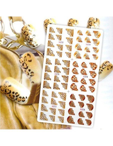 Kit Tatto para uñas stickers al algua Nail Art  Kit Tatto para uñas stickers al algua Nail Art