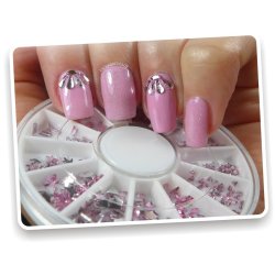 Kit Carrusel de decorativos, gemas, cristales y aplicativos