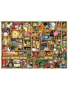 Puzzle Rompecabezas Ravensburger Cupboard Kitchen de 1000 piezas Puzzle 2