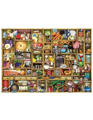 Puzzle Rompecabezas Ravensburger Curious Cupboard Kitchen de 1000 piezas Puzzle