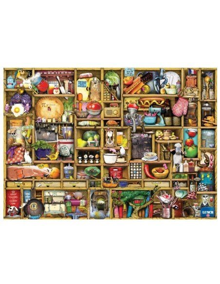 Puzzle Rompecabezas Ravensburger Curious Cupboard Kitchen de 1000 piezas Puzzle Puzzle Rompecabezas Ravensburger Curious Cupboard Kitchen de 1000 piezas Puzzle