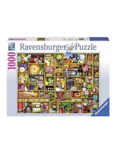 Puzzle Rompecabezas Ravensburger Cupboard Kitchen de 1000 piezas Puzzle
