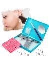Pistola Ear Piercing Gun para perforar Orejas, Ombligo, aretes, pendientes 
