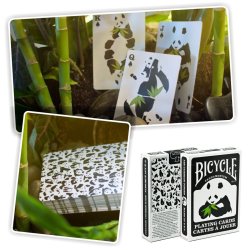 Juego de Cartas Bicycle Panda Playing Cards Baraja poker Originales