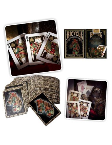 Juego de Cartas Bicycle Warrior Horse Playing Cards Baraja poker Originales 