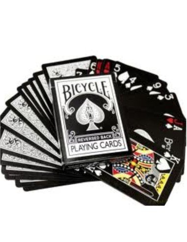 Juego de Cartas Bicycle The Reversed Black Deck Playing Cards Baraja poker Originales