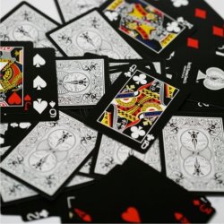 Juego de Cartas Bicycle The Reversed Black Deck Playing Cards Baraja poker Originales