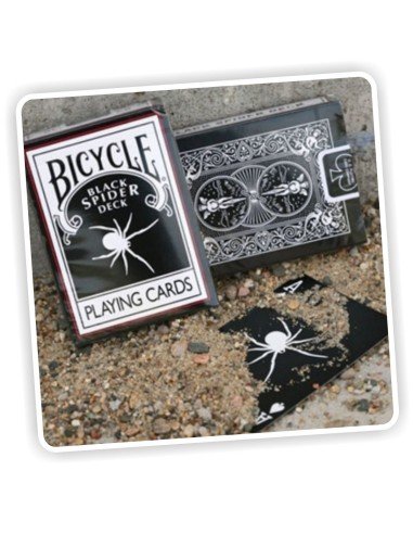 Juego de Cartas Bicycle The Black Spider Deck Playing Cards Baraja poker Originales