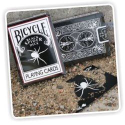 Juego de Cartas Bicycle The Black Spider Deck Playing Cards Baraja poker Originales