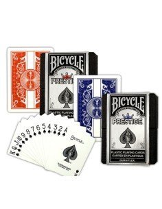 Juego de Cartas Bicycle Prestige Plastic Playing Cards Baraja poker Originales