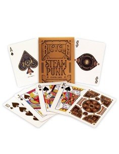 Juego de Cartas Bicycle Steam Punk Gold Deck Playing Cards Baraja poker Originales 2