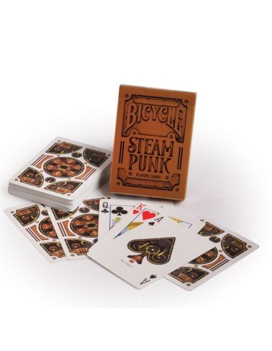 Juego de Cartas Bicycle Steam Punk Gold Deck Playing Cards Baraja poker Originales