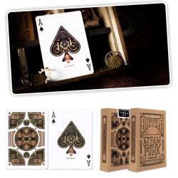 Juego de Cartas Bicycle Steam Punk Gold Deck Playing Cards Baraja poker Originales
