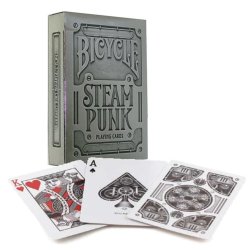 Juego de Cartas Bicycle Steam Punk Silver Deck Playing Cards Baraja poker Originales