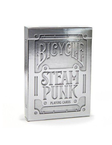 Juego de Cartas Bicycle Steam Punk Silver Deck Playing Cards Baraja poker Originales
