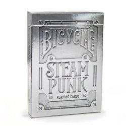 Juego de Cartas Bicycle Steam Punk Silver Deck Playing Cards Baraja poker Originales