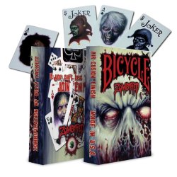 Juego de Cartas Bicycle Zombified Deck Playing Cards Baraja poker Originales