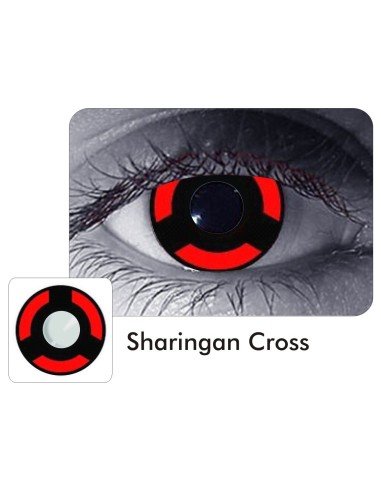 Lentes Locos Cross Sharingan Madara Crazy Lentes Halloween