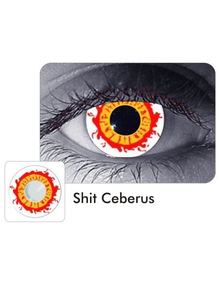Lentes Halloween Crazy Shit Ceberus Herida Lentes Halloween Crazy Shit Ceberus Herida