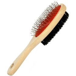 Cepillo Doble Faz para Mascotas, Cepillo y peine ideal para Pelo Largo liso