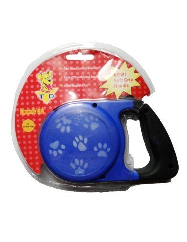 Correa Retráctil Estampada para mascotas 4.5mts Perros Max 18kg