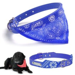 Collar con Pañoleta para Mascotas Grandes correa bandana perro