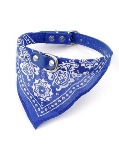 Collar con Pañoleta para Mascotas Grandes correa bandana perro
