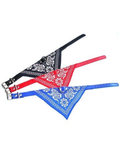 Collar con Pañoleta para Mascotas Grandes correa bandana perro