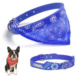 Collar con Pañoleta para Mascotas Medianas correa bandana perro