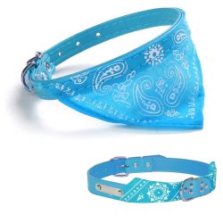 Collar con Pañoleta para Mascotas Medianas correa bandana perro