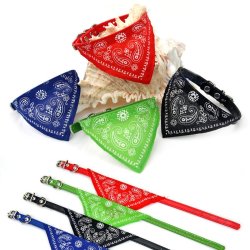 Collar con Pañoleta para Mascotas Medianas correa bandana perro