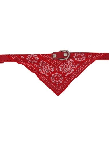 Collar con Pañoleta para Mascotas Pequeñas correa bandana perro o gato