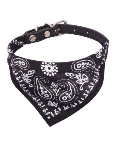 Collar con Pañoleta para Mascotas Pequeñas correa bandana perro o gato