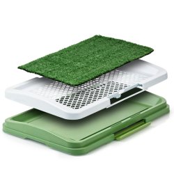 Tapete de Entrenamiento Puppy Potty baño Pasto Pequeño